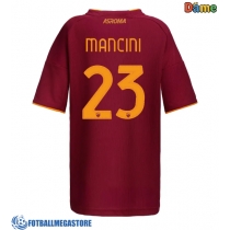 Fotballdrakt Dame AS Roma Gianluca Mancini #23 Hjemmedrakt 2025-26 Kortermet